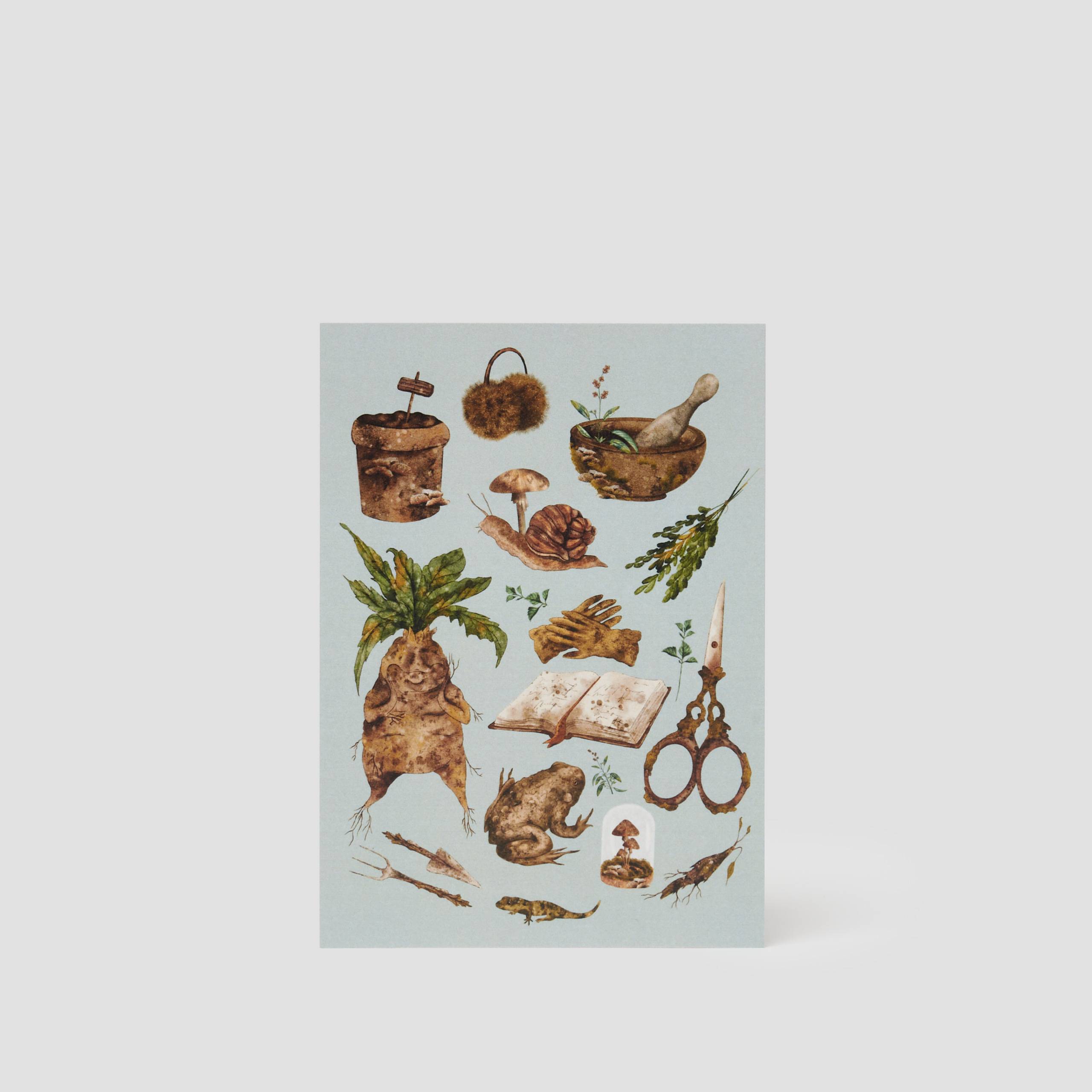 Card Magical Herbs