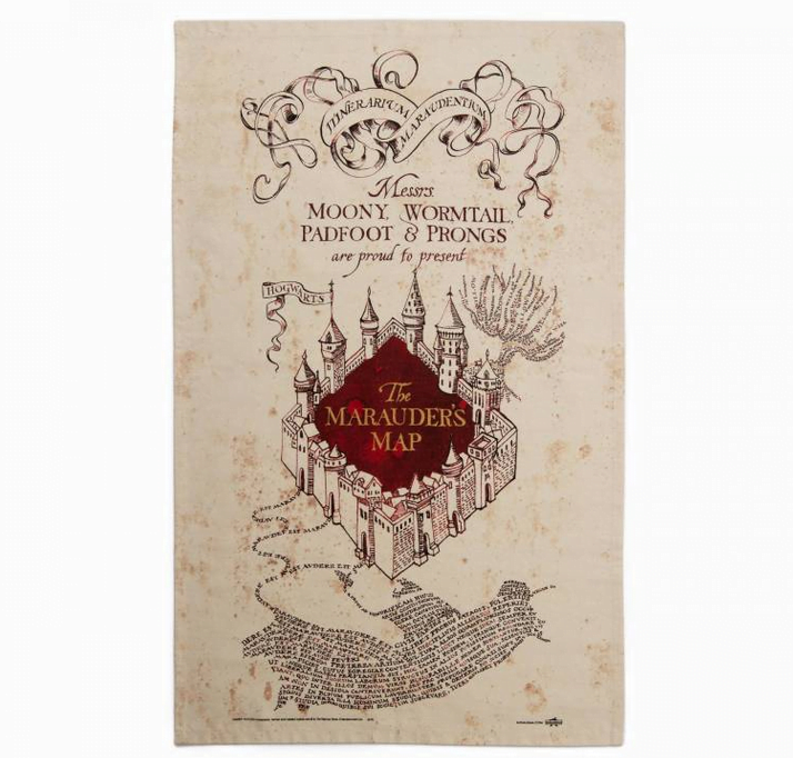 Harry Potter: Harry Potter Mappa del Malandrino quaderno