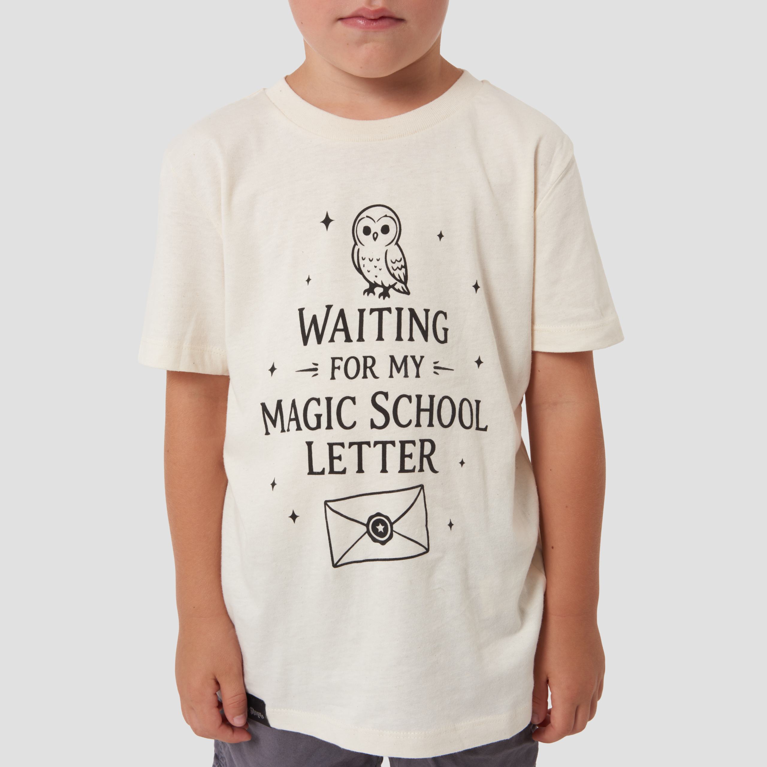 Tshirt Magic Letter Natural