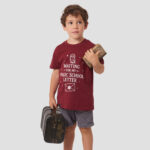 Tshirt Magic Letter Bordeaux - immagine 6