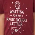 Tshirt Magic Letter Bordeaux - immagine 5
