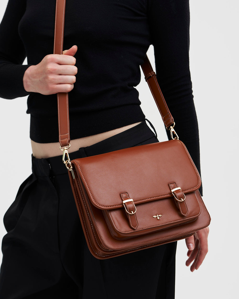 47373_b_1000x Tracolla Marrone - immagine 9