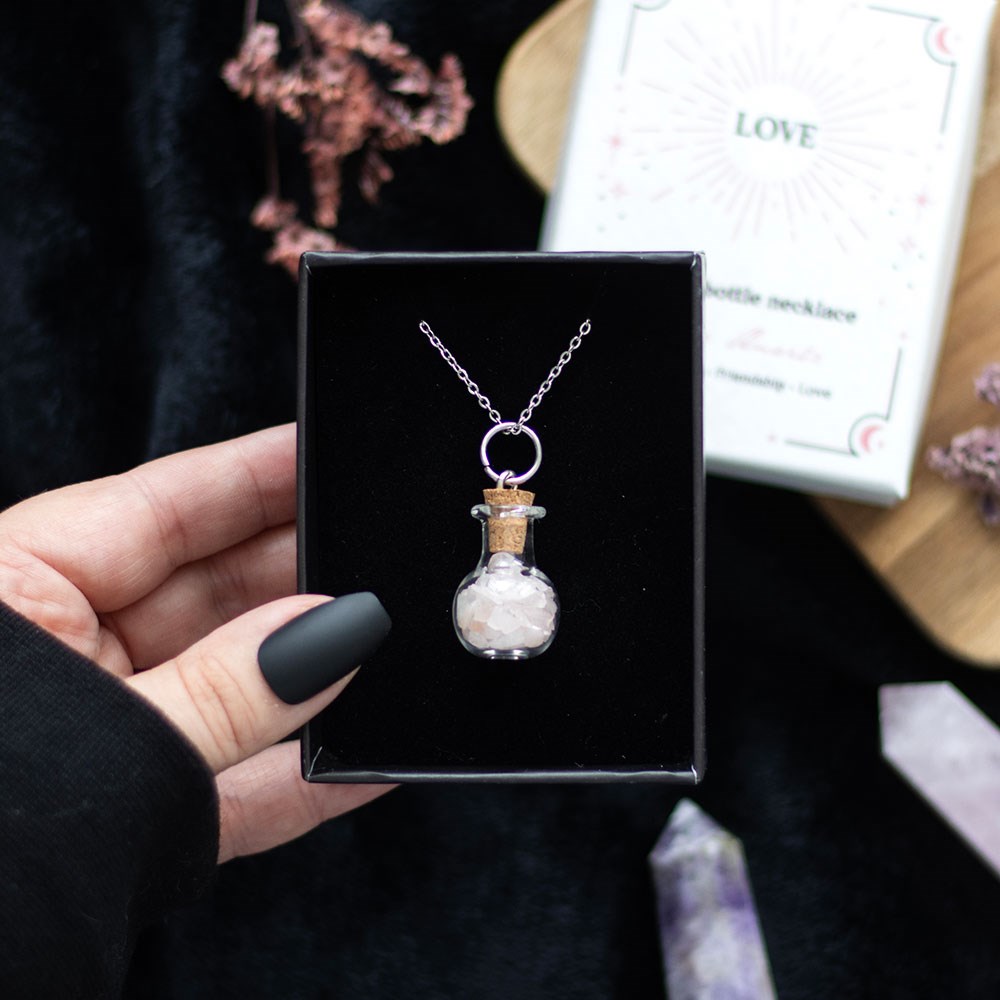 Collana Quarzo Rosa