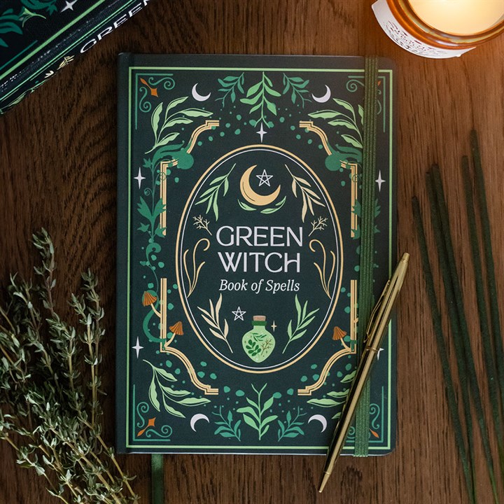 Notebook Green Witch