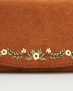 Portafoglio Floral Suede - immagine 3