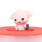 Tazza Dobby Rosa - immagine 3