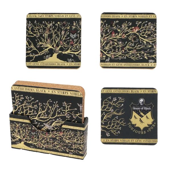 Sottobicchieri Casata Black - immagine 1