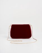 Borsa Floreale Bordeaux - immagine 5