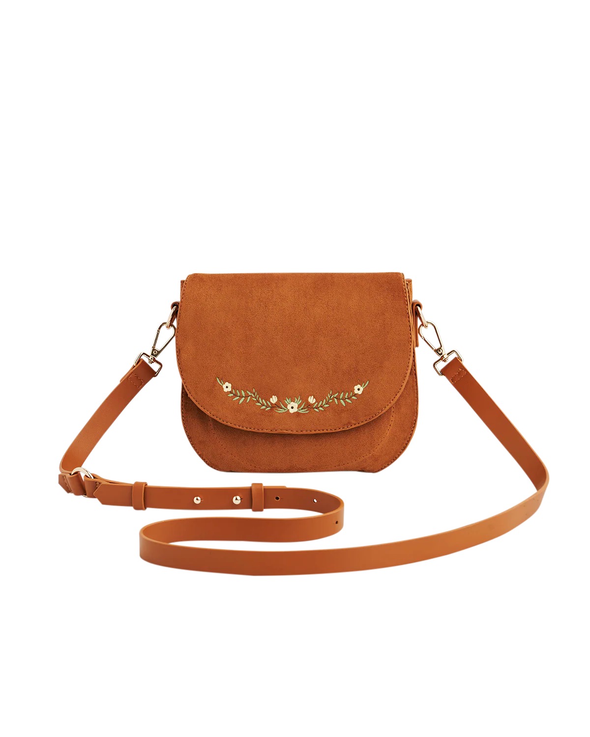Immagine 96 Borsa Sella Floral Suede - immagine 1